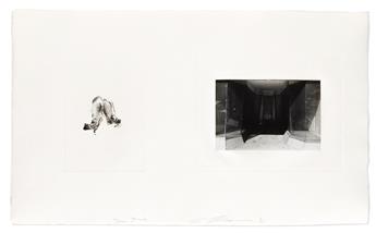 LEE FRIEDLANDER (1934- )/JIM DINE (1935- ) A selection of 8 plates from the portfolio Photographs & Etchings.